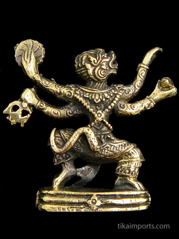Brass Deity Statuette- Hanuman