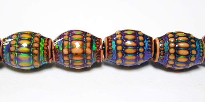 Mirage Beads (Polymer)- Moon Basket