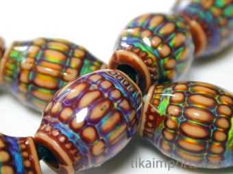 Mirage Beads (Polymer)- Moon Basket