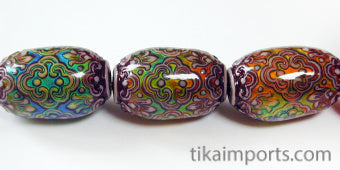 Mirage Beads (Polymer)-Persian Beauty