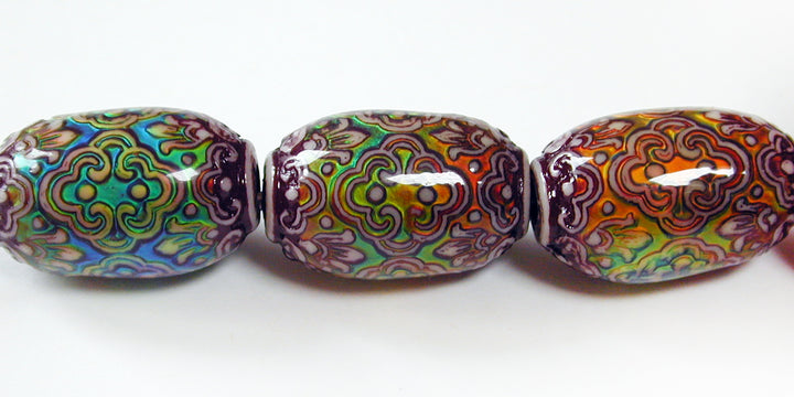 Mirage Beads (Polymer)-Persian Beauty