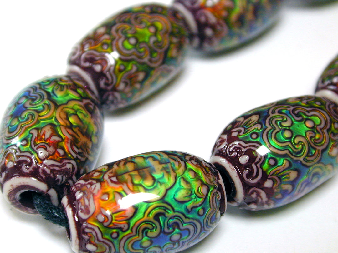 Mirage Beads (Polymer)-Persian Beauty