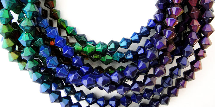 Bicone Micro Mirage Beads