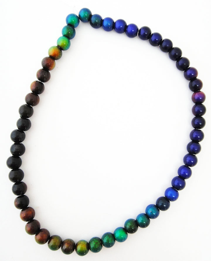 Round Micro Mirage Bead Necklace