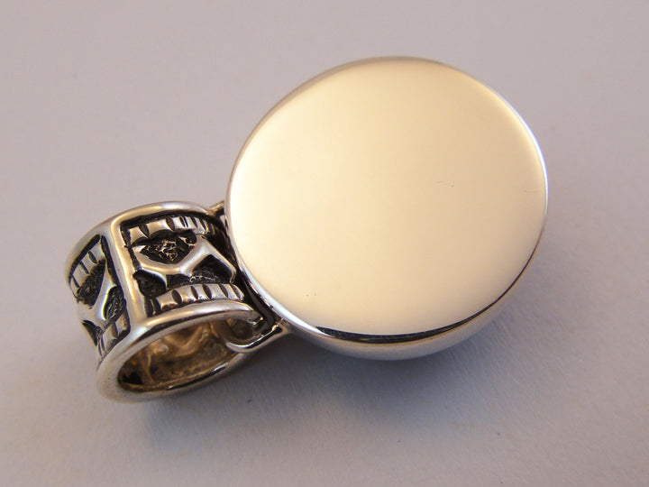 Sterling Silver Mirage Jewel Pendant- Medium