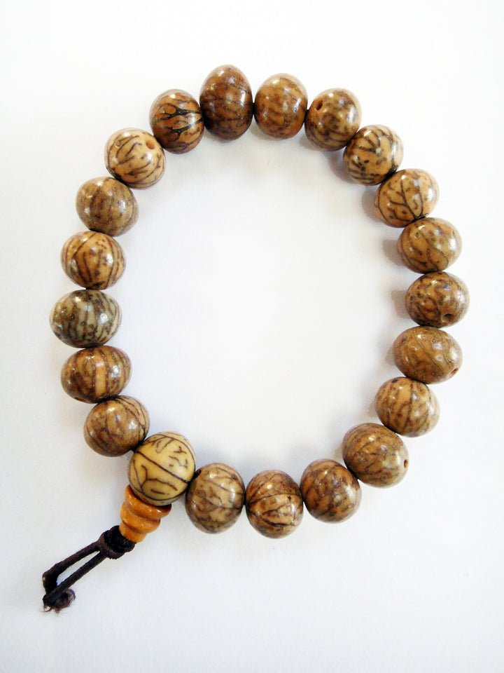 Brown Lotus Seed Bracelet