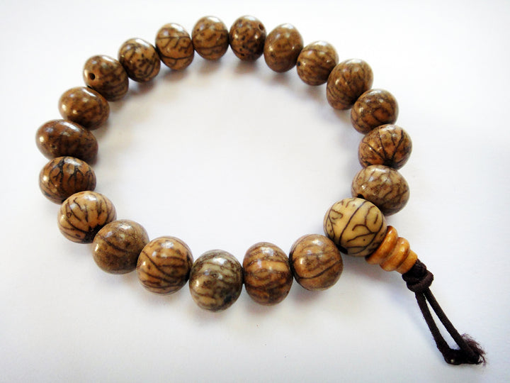 Brown Lotus Seed Bracelet