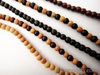 Wood Necklaces- 3mm