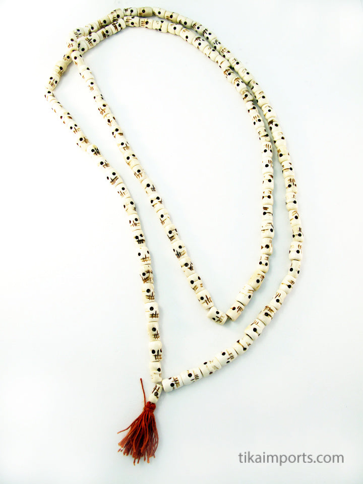 Bone Skull Mala