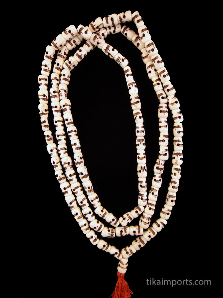 Bone Skull Mala