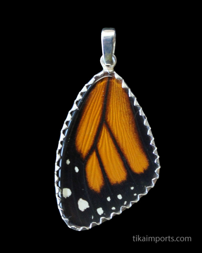 Large Monarch Wing Pendant