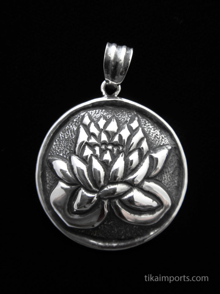 Silver Lotus Flower