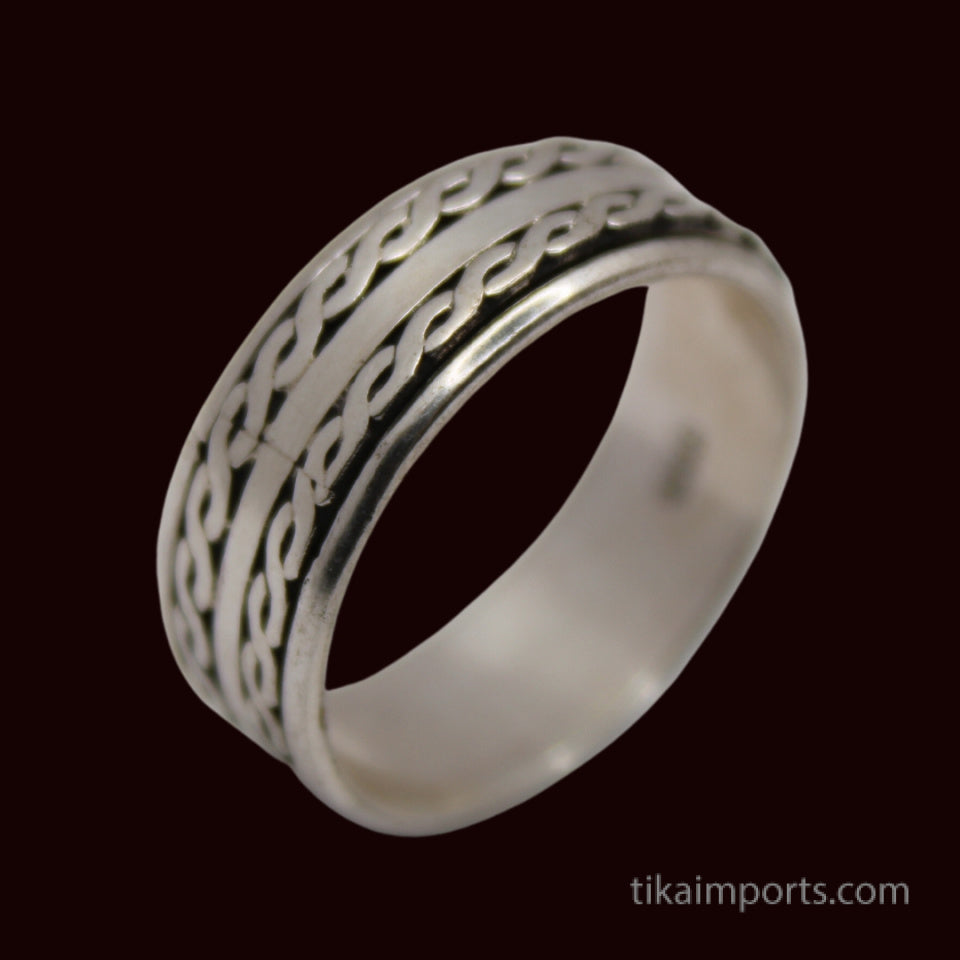 Sterling Silver Ring- Spinner