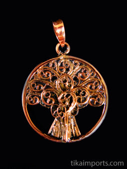 Tree of Life Pendant, copper ~ tr06